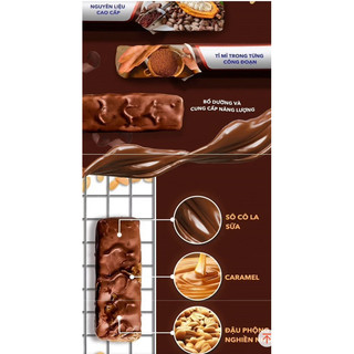 Socola snickers 51gr/thanh