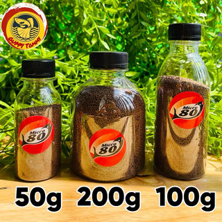 Cám Micro 0/50/80/100/120(50g-100g200g) cho cá Guppy , Betta , Koi , Lóc , Ranchu..