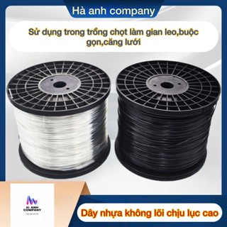 Cuộn dây nhựa không lõi PET công nghệ mới làm giàn leo sz 2,5li-3,0li-3,5li siêu chịu lực siêu bền bỉ chống ăn mòn