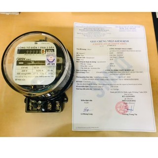 [EMIC] Công Tơ Điện 1 Pha 2 Dây- Đồng Hồ Điện 1 Pha 2 Dây EMIC- Hàng Chuẩn Loại 1