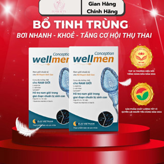 Bổ Tinh Trùng Wellmen Conception Cải Thiện Toàn Diện Chất Lượng Tinh Trùng,Tăng Sức Khỏe Nam Giới