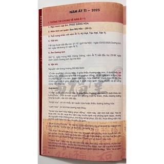 Sách - Lịch Trạch Cát Dụng Sự Năm 2025 ( XD)