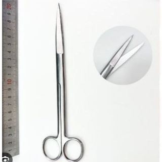 Kéo Thẳng 20Cm 2 Đầu Nhọn Pakistan