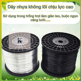 Cuộn dây nhựa không lõi PET công nghệ mới làm giàn leo sz 2,5li-3,0li-3,5li siêu chịu lực siêu bền bỉ chống ăn mòn