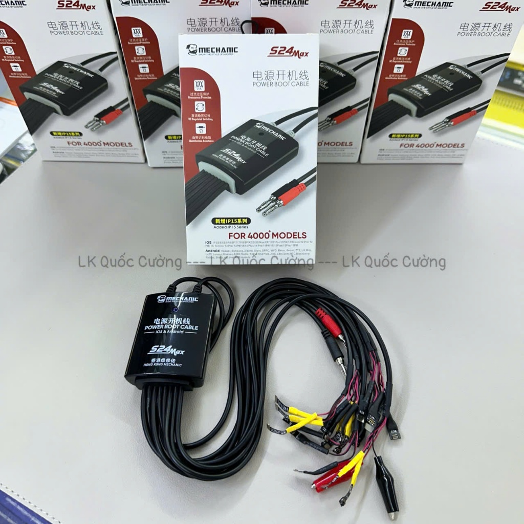 Dây cấp nguồn S24 Max Mechanic (6-15PM + Androi)