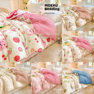  Chăn Phao lót lông thỏ Moexu BEDDING cao cấp kích thước 2mx2m3 nặng 3kg - chăn mùa đông sang trọng cao cấp 