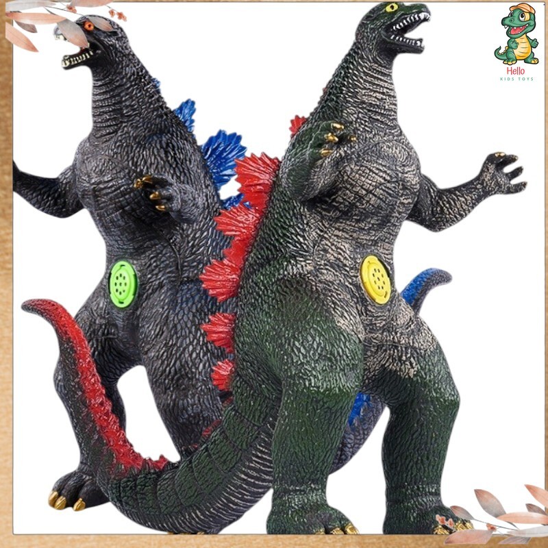 Khủng Long Godzilla To Cao Su Mềm Có Nhạc Chiều Dài 80 cm