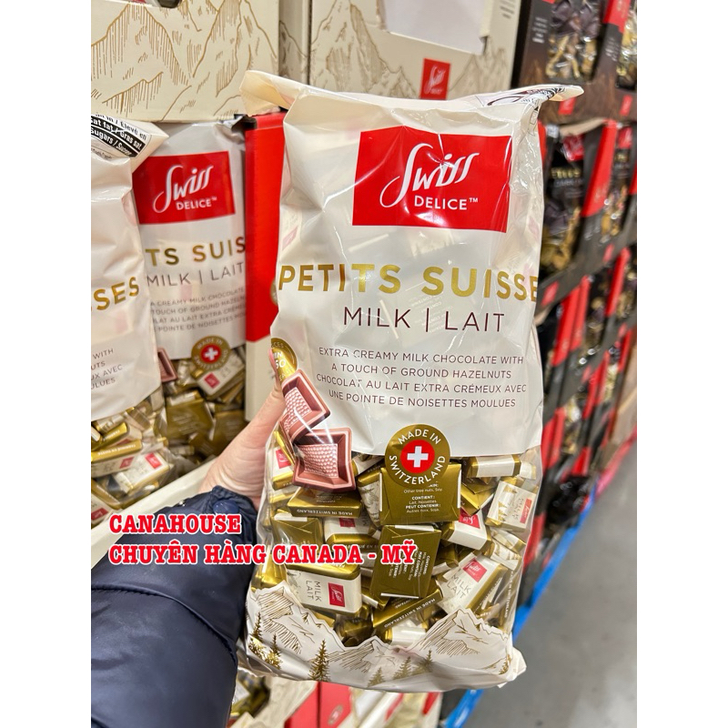 Swiss Delice Kẹo sô cô la sữa - Gói 1.5kg