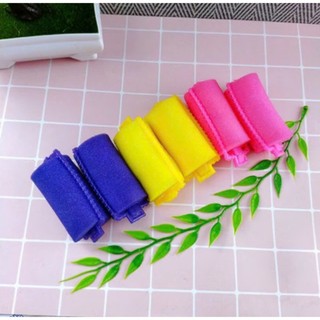 Lô mút , Lô Nhựa cuốn tóc ( vỉ 6 cái)