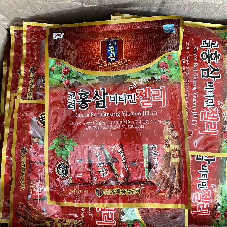 Kẹo hồng sâm dẻo Hàn Quốc 200g