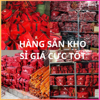 Túi Sơ Cứu, Túi Y Tế Loại A,B,C kèm nẹp gỗ-Đầy đủ 27 trang thiết bị theo TT số 19 của BYT