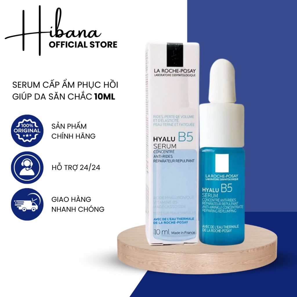 Serum La Roche-Posay Giúp Tái Tạo & Phục Hồi Da 10ml Hyalu B5 Serum