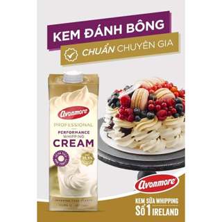 Kem tươi whipping cream Avonmore 1L ( Chỉ nhận giao hoả tốc)