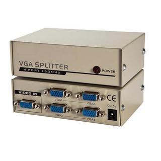 Bộ Chia VGA 1 Ra 4, Chuẩn Sắc Nét, Không Làm Giảm Chất Lượng Hình Ảnh - Phụ kiện