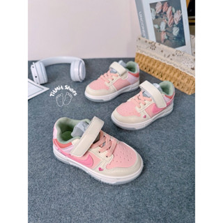 Giày thể thao mẫu mới cho bé đế mềm quai dán cho bé từ 3-10 tuổi w7