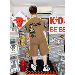 [SIZE ĐẠI+CỒ] SÉT BỘ THUN MẶC NHÀ BÉ TRAI