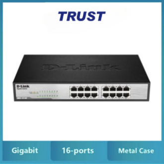 Bộ chia mạng Gigabit D-Link DGS-1016C Switch 16 cổng RJ45 10/100/1000Mbps