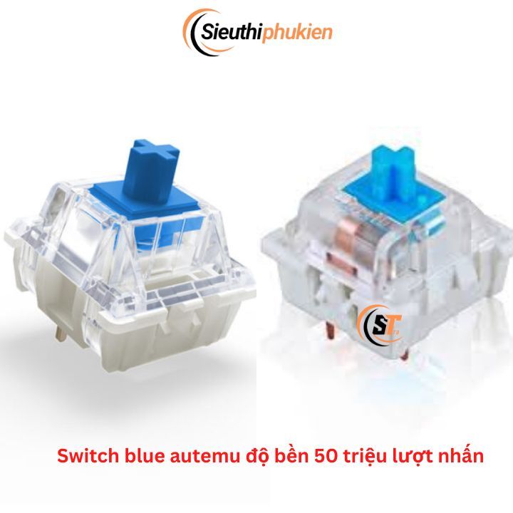 Túi 10c Switch phím cơ Blue, Công tắc bàn phím cơ Blue Switch