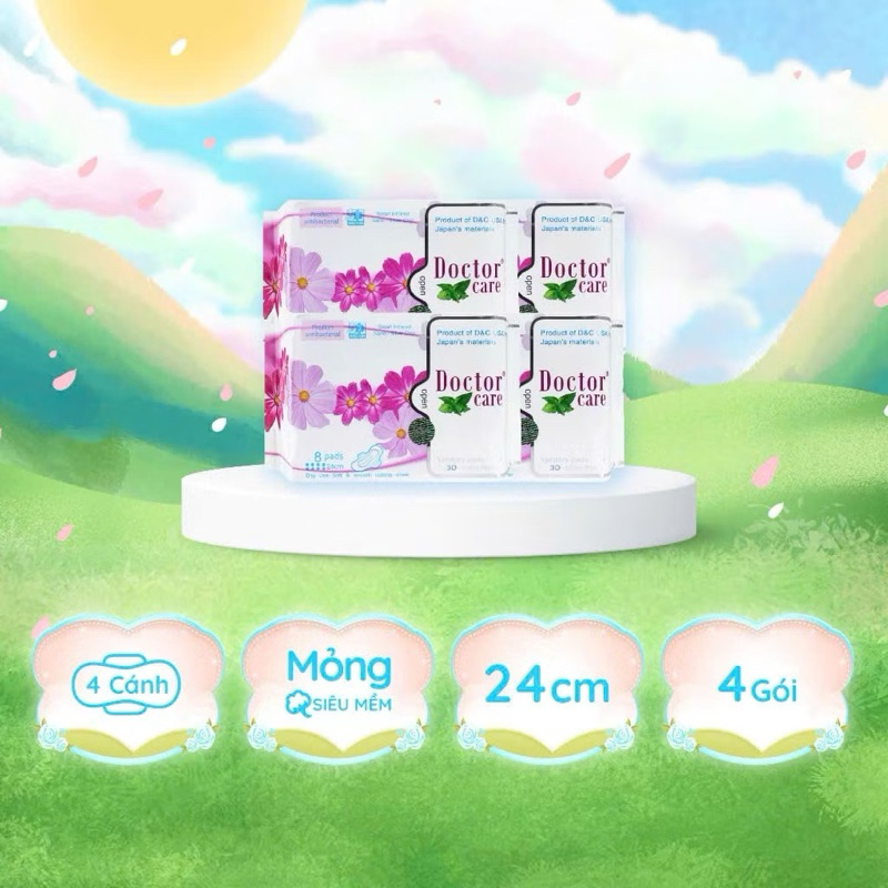 Băng vệ sinh cao cấp Dr Care