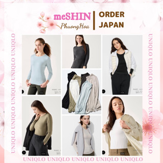 Áo Giữ Nhiệt NỮ Heattech Thường Cổ Tròn, Cổ Lọ UNI