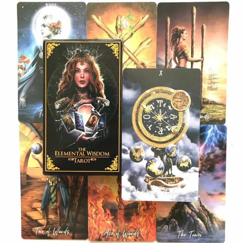 Bộ bài Elemental Wisdom Tarot A5