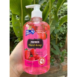 [BÁN CHẠY] Nước rửa tay MrFresh 500ml - Dưỡng ẩm da tay, thơm lâu, sạch khuẩn cao cấp