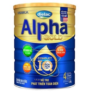 Sữa bột Alpha Gold IQ Vinamilk 1.4KG - Số 3 và 4