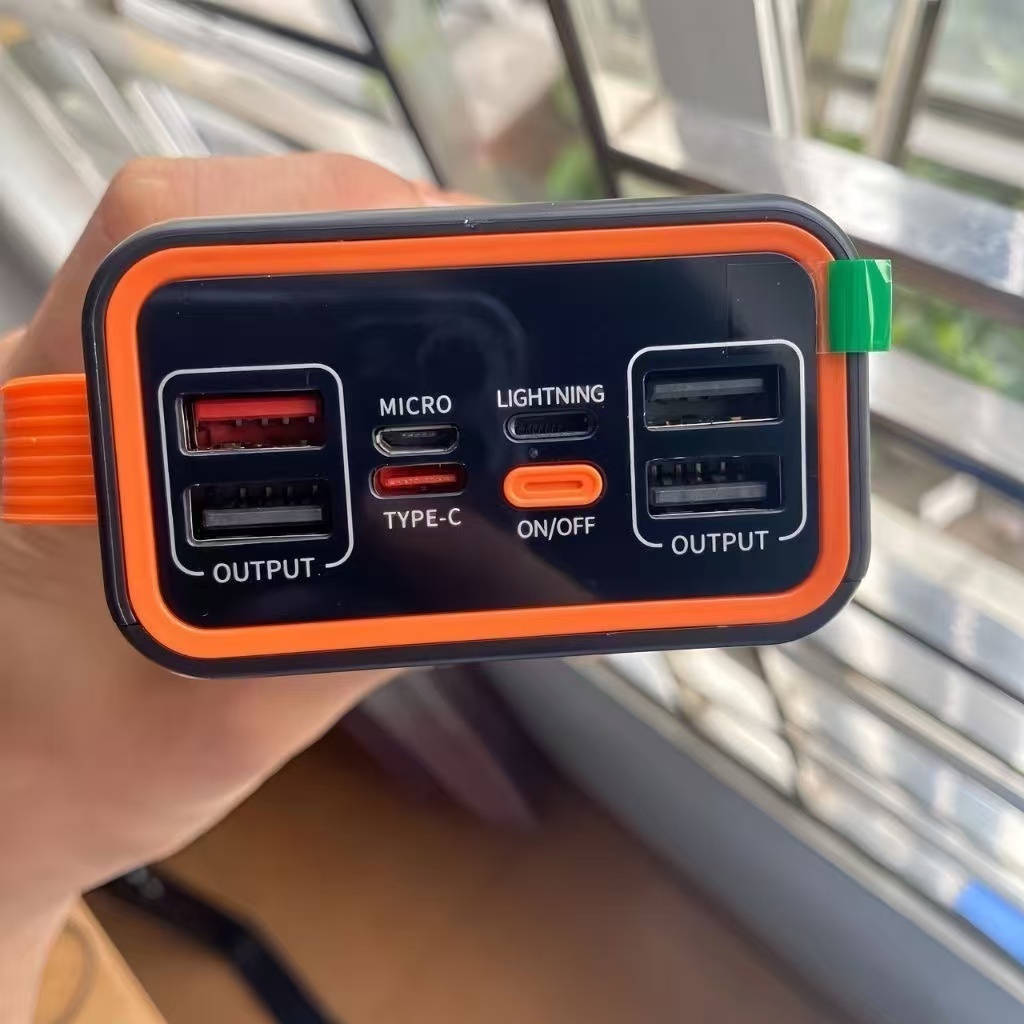 Sạc dự phòng 90000MAH sạc nhanh PD20W/66W trong suốt tích hợp  dây sạc tích hợp đèn led chiếu sáng | BigBuy360 - bigbuy360.vn