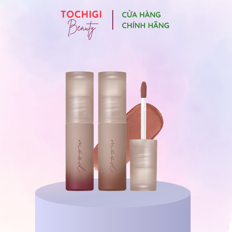 Son Tint Peripera Ink Mood Matte Tint Làm Mịn Mờ Vân Môi