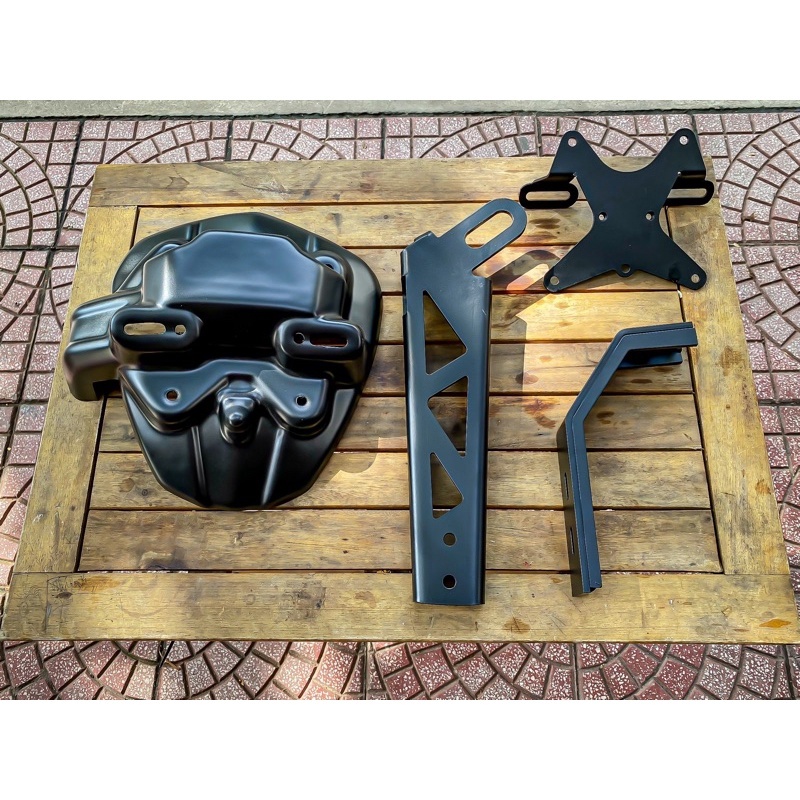 CHẮN BÙN KÈM PAD BIỂN MT09 LẮP CHO XSR, MT15, CB150, CB300R, CB650R, MT03 GỌN GÀNG, CHUẨN CHỈ