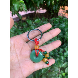 Móc khoá đồng điếu may mắn