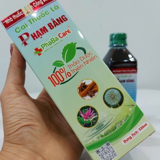 Nước xúc miệng cai thuoc la Phạm Bằng [Mẫu mới giảm giá]