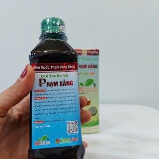 Nước xúc miệng cai thuoc la Phạm Bằng [Mẫu mới giảm giá]
