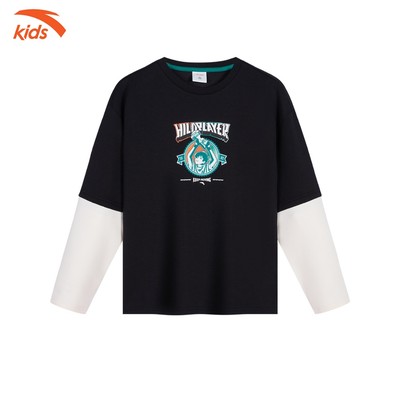 Ao phông dài tay bé trai Anta Kids Wildplayer-2P 3524C8401