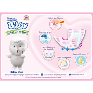 [Tách lẻ miếng] Miếng Lót Bobby Newborn 1 Miếng (cho bé dưới 5kg)