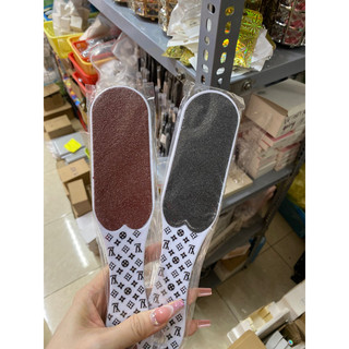 Cây Chà Gót Chân-Cán Nhựa 2 Mặt Màu Trắng