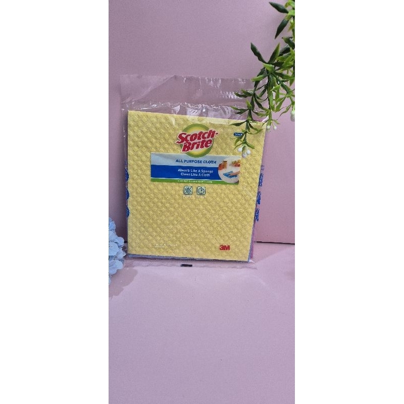 Khăn Lau Đa Năng Scotch Brite (Gói 3 Miếng, kích thươc 180 * 200mm)