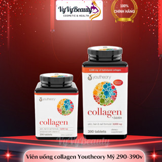 Viên uống Collagen Youtheory Mỹ 390 viên / 290 viên