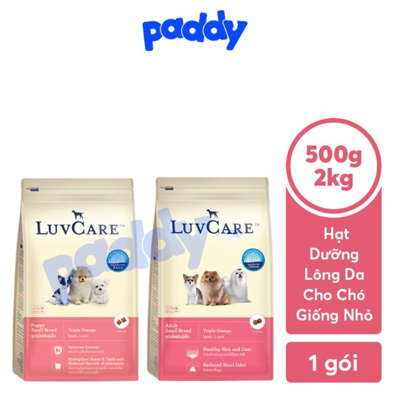 Hạt LuvCare Small Dưỡng Lông Da Cho Chó Giống Nhỏ