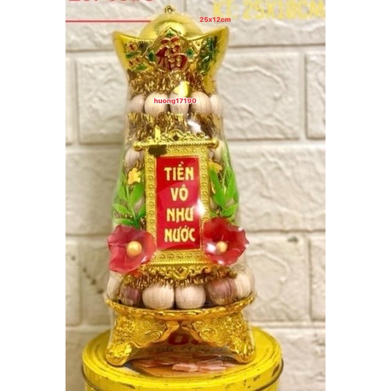 Tháp tỏi 5 tầng tỏi