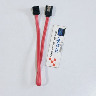 Cáp Sata II (3Gb/s) dài 55Cm / Cáp Sata III (6Gb/s) dài 32Cm (Màu cáp Đỏ, Xanh, Đen)