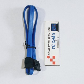Cáp Sata II (3Gb/s) dài 55Cm / Cáp Sata III (6Gb/s) dài 32Cm (Màu cáp Đỏ, Xanh, Đen)