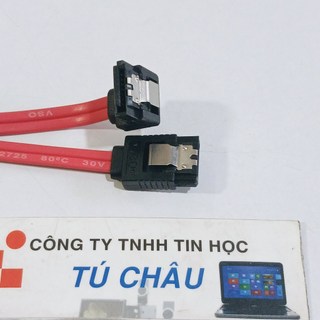 Cáp Sata II (3Gb/s) dài 55Cm / Cáp Sata III (6Gb/s) dài 32Cm (Màu cáp Đỏ, Xanh, Đen)