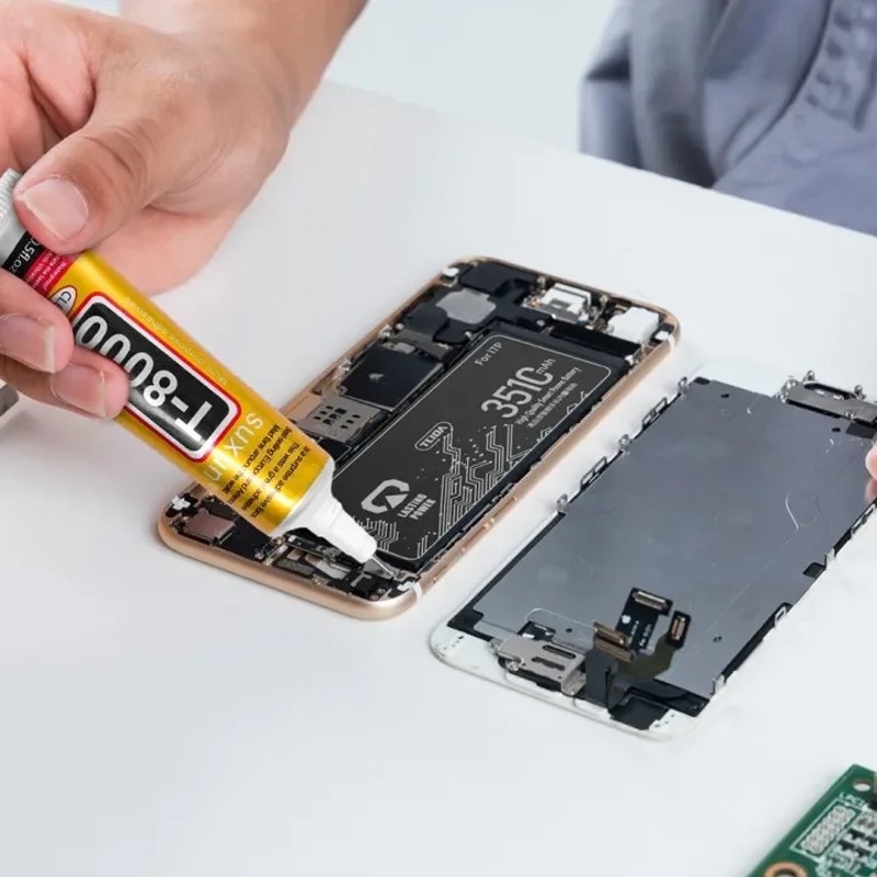 Keo dán T8000 dán viền điện thoại dán giầy keo dán Lego Kính da nhựa kim loại đá giấy gỗ màn hình đi