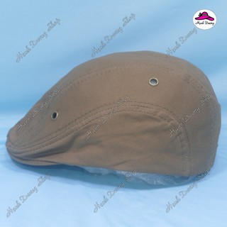 Nón mỏ vịt  người lớn, mũ beret có khóa tăng giảm size đầu 56-60cm vải kaki thoáng mát