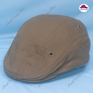 Nón mỏ vịt  người lớn, mũ beret có khóa tăng giảm size đầu 56-60cm vải kaki thoáng mát