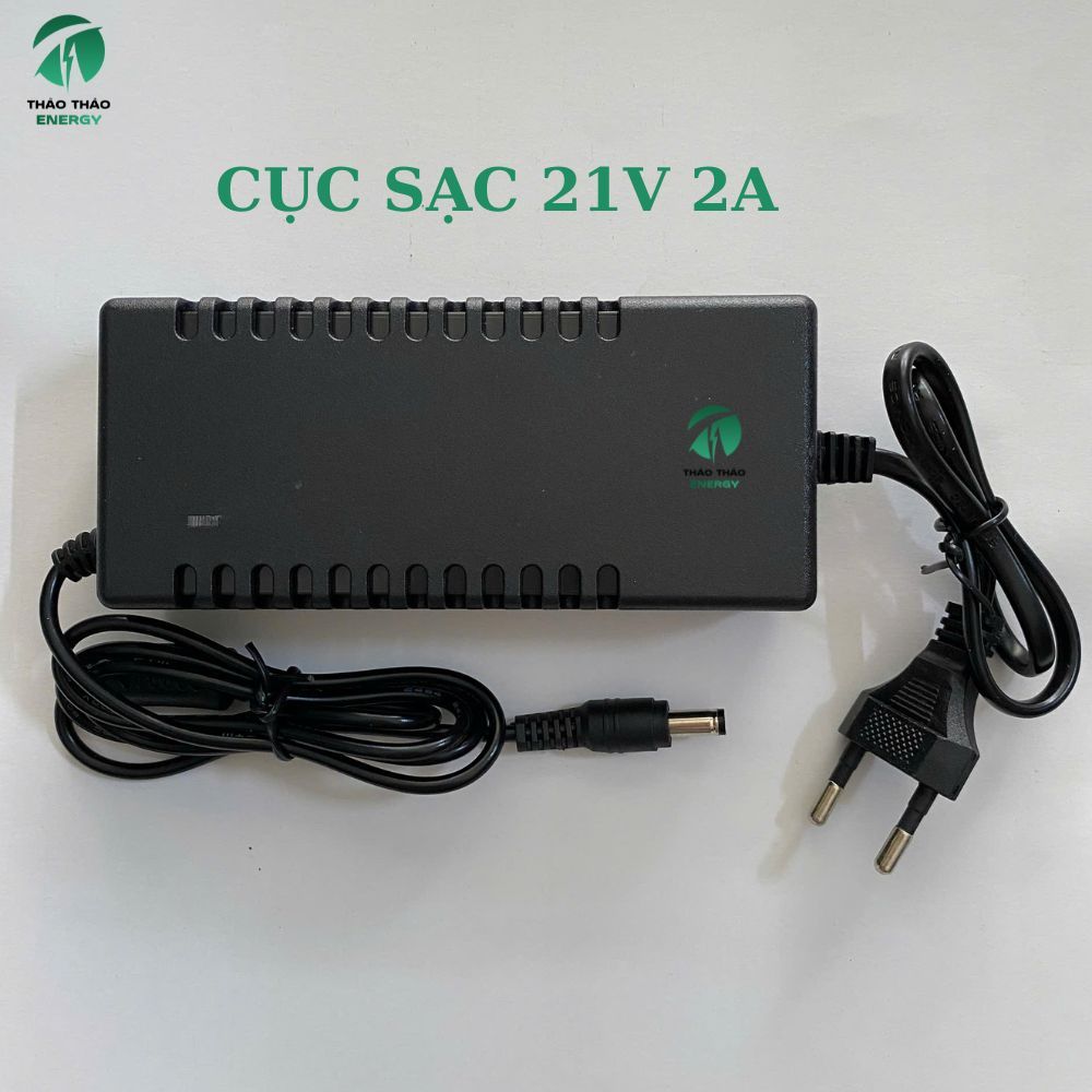 Sạc adapter 21v có đèn báo , đầy tự ngắt, chuyên sạc li-on 18-21v
