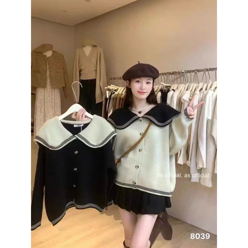 Len thuỷ thủ cổ bẻ, Áo len thuỷ thủ vintage QCCC