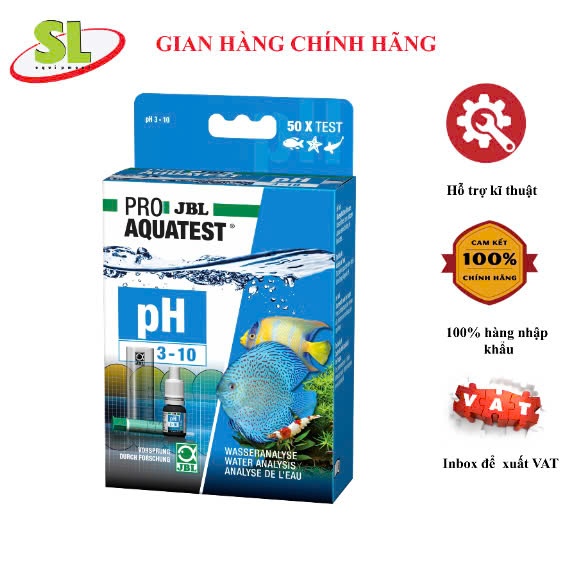 Hộp Test kiểm tra PH - Bộ Test PH đo nước JBL - Đức