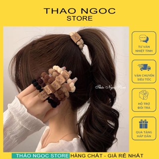 Dây buộc tóc tag hình thỏ hàng nhập! (có sẵn, hình thật) THẢO NGỌC STORE